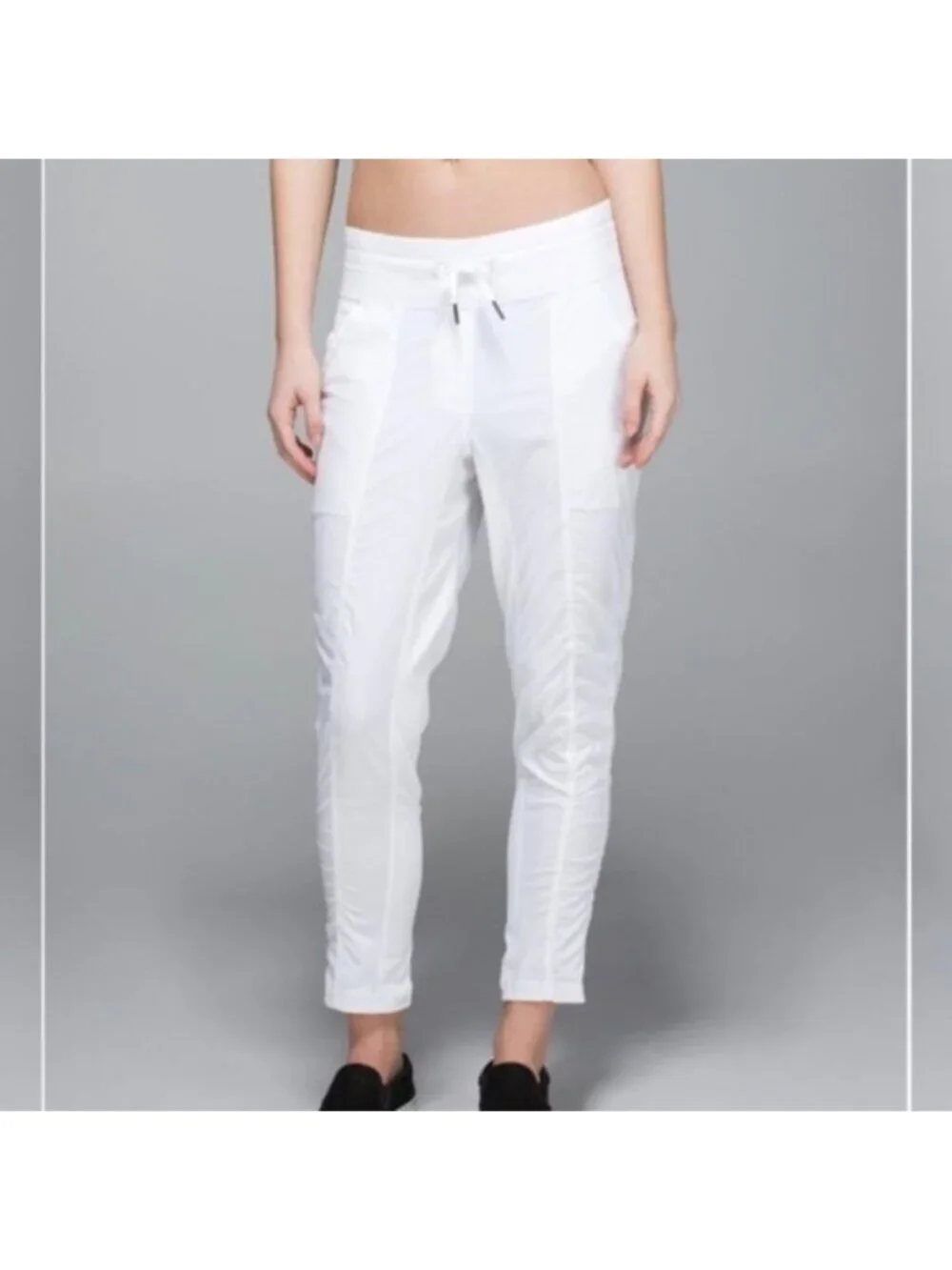 Lululemon Street To Studio Pant II White like new